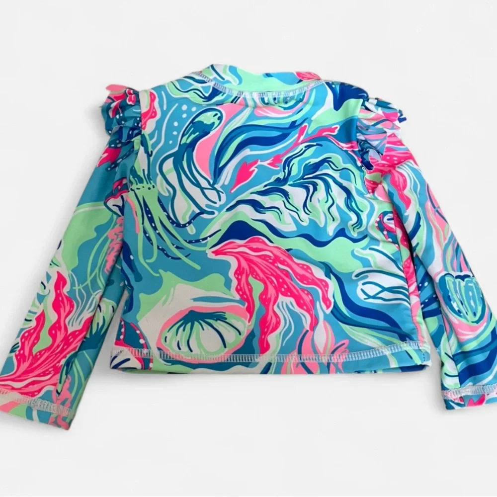 Tommy Bahama Baby Colorful Coastal Sea Rash Guard Swim Top in Size 12 Months